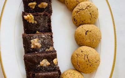 Oatmeal Cookies and Fudge Brownies by Varshita Dhoka